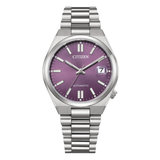 Citizen Automatic Men 37 mm Purple Dial Watch NJ0200-50W