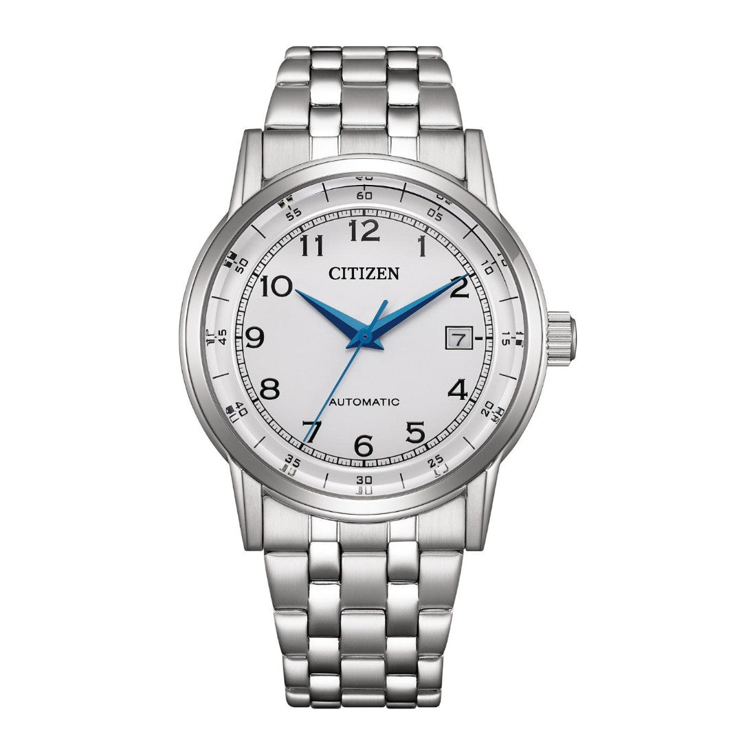 Citizen Automatic 40 mm White Dial Men Analog Watch NJ0210-56A