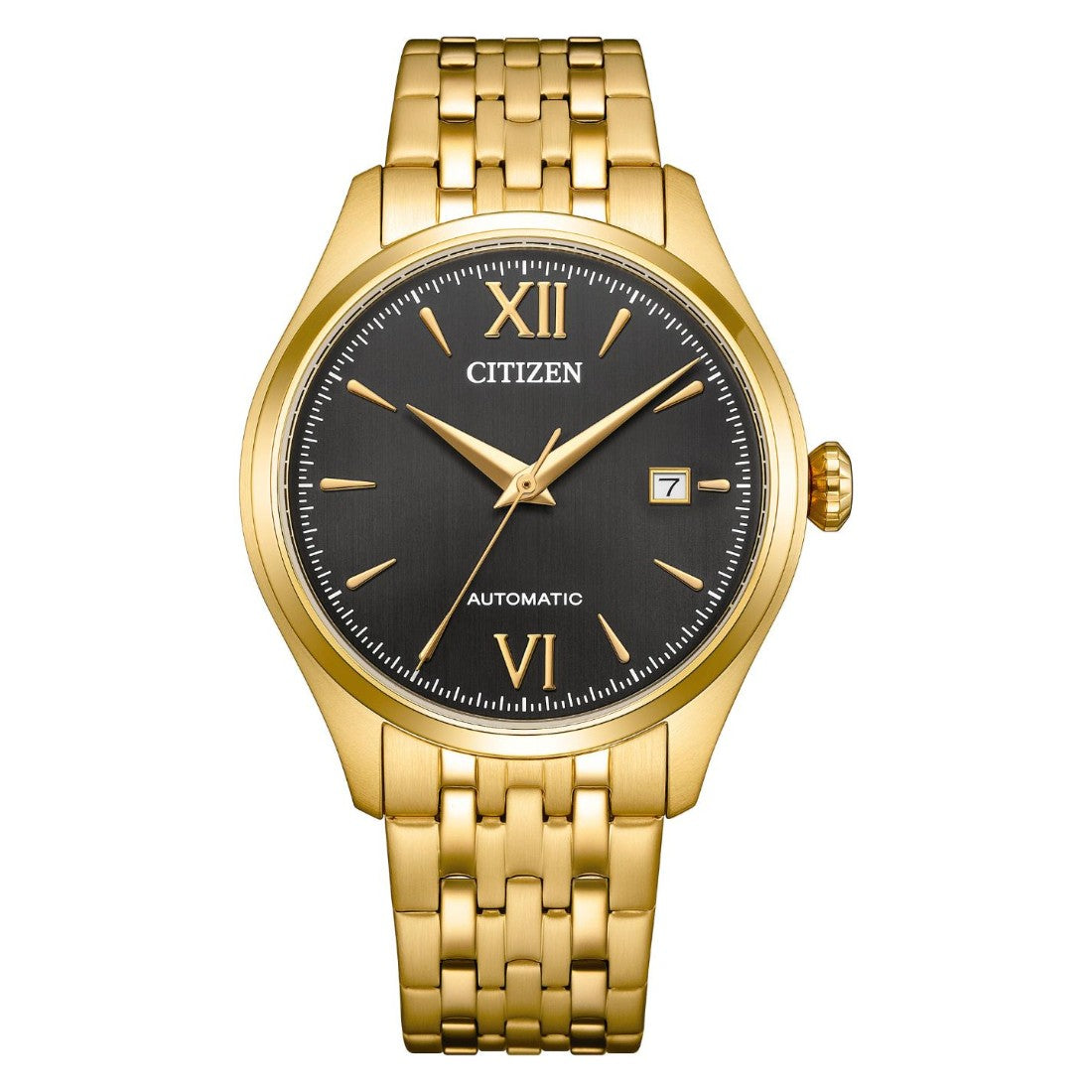 Citizen Automatic 40 mm Black Dial Men Analog Watch NJ0242-50E