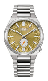 Citizen TSUYOSA 60 Small Second 40 mm Olive Dial Men Watch- NK5010-51X