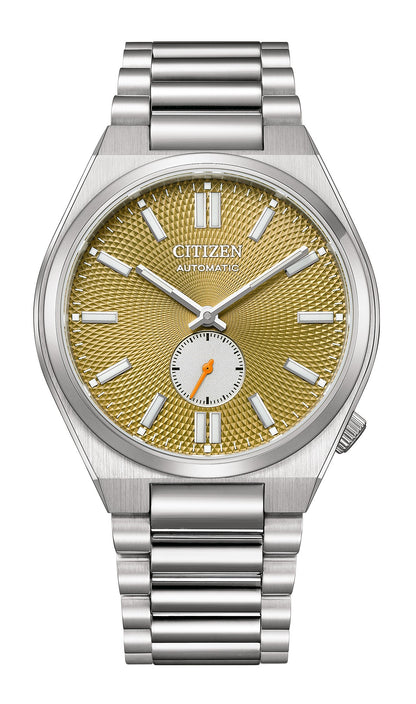 Citizen TSUYOSA 60 Small Second 40 mm Olive Dial Men Watch- NK5010-51X