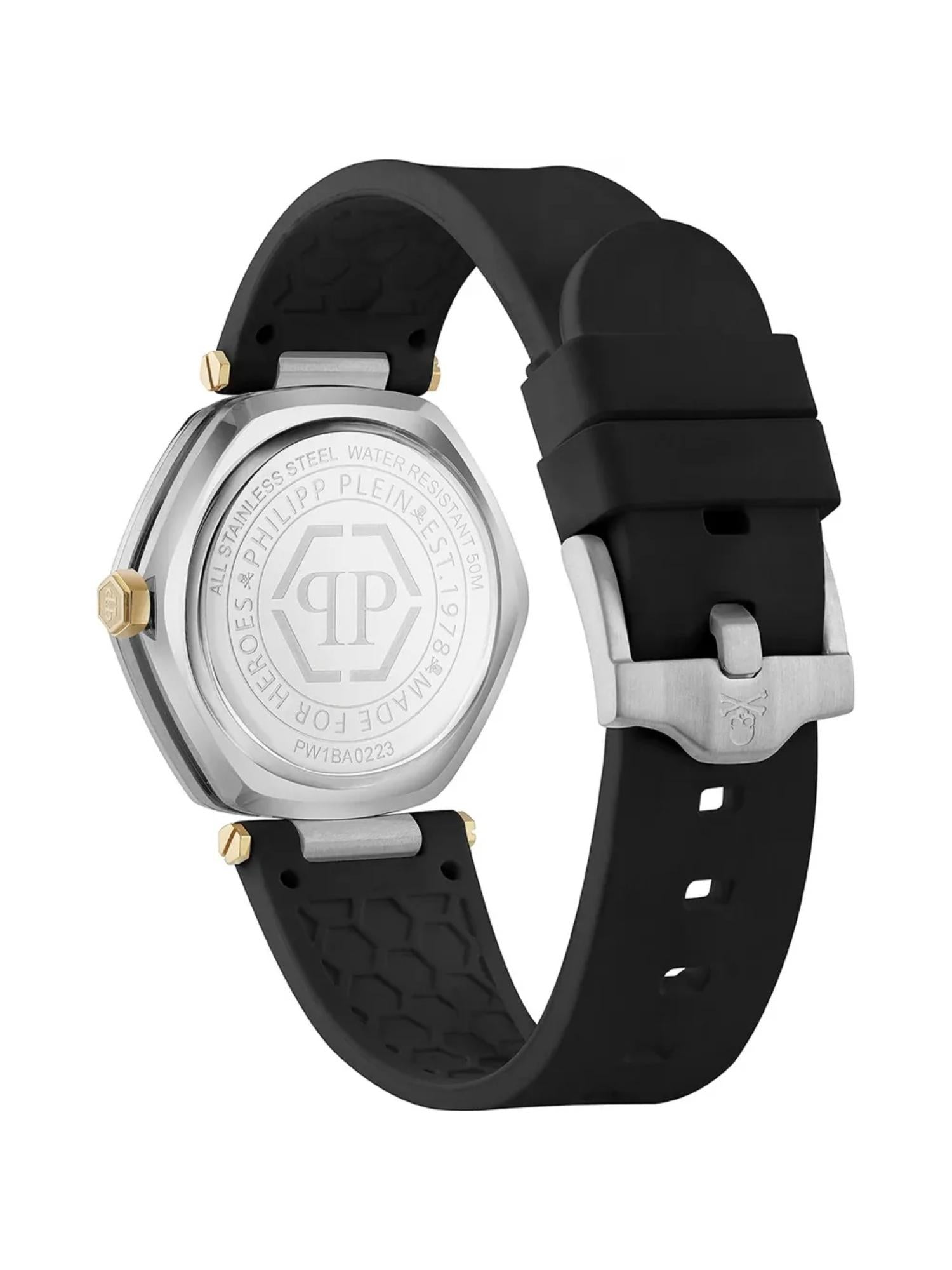 Philipp Plein Women 38 mm Size Silver Dial Analog Watch PW1BA0223