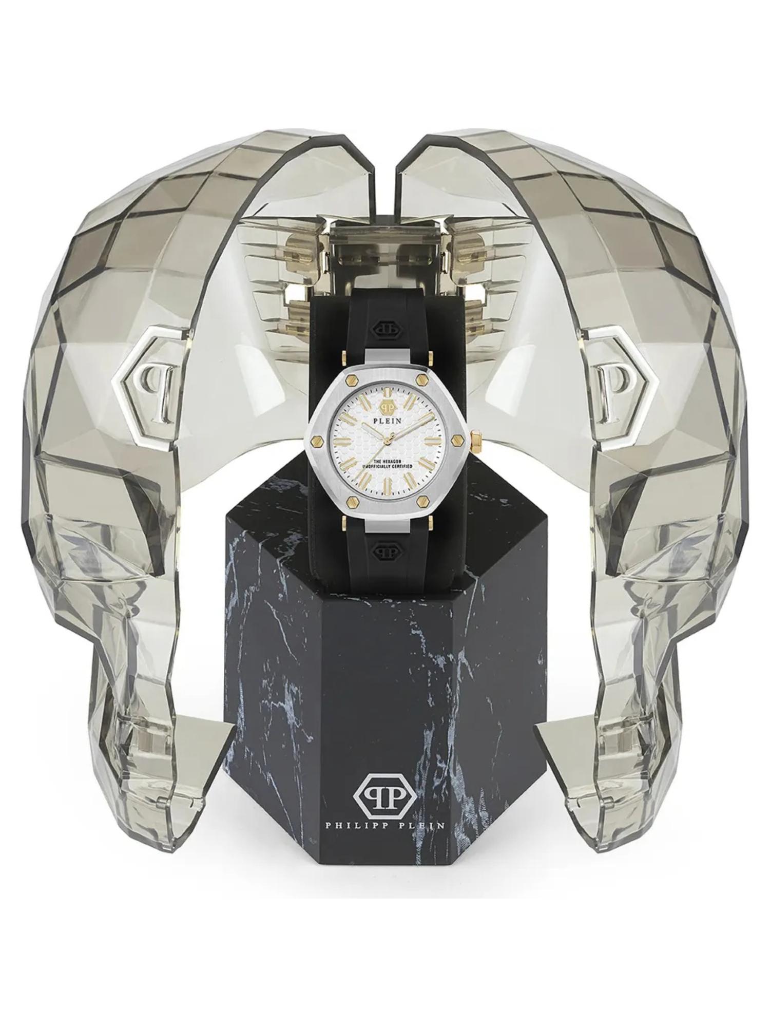 Philipp Plein Women 38 mm Size Silver Dial Analog Watch PW1BA0223