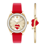 Philipp Plein Women Dial & Leather Straps Analogue Watch PW2BA0825