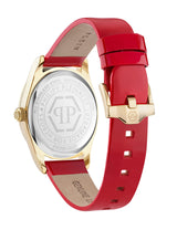 Philipp Plein Women Dial & Leather Straps Analogue Watch PW2BA0825