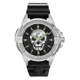 Philipp Plein Men 44 mm Size Black Dial Analog Watch PWAAA0121
