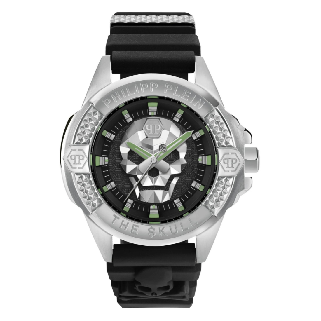 Philipp Plein Men 44 mm Size Black Dial Analog Watch PWAAA0121