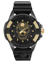 Philipp Plein Men 44 mm Size Black Dial Analog Watch PWAAA1321