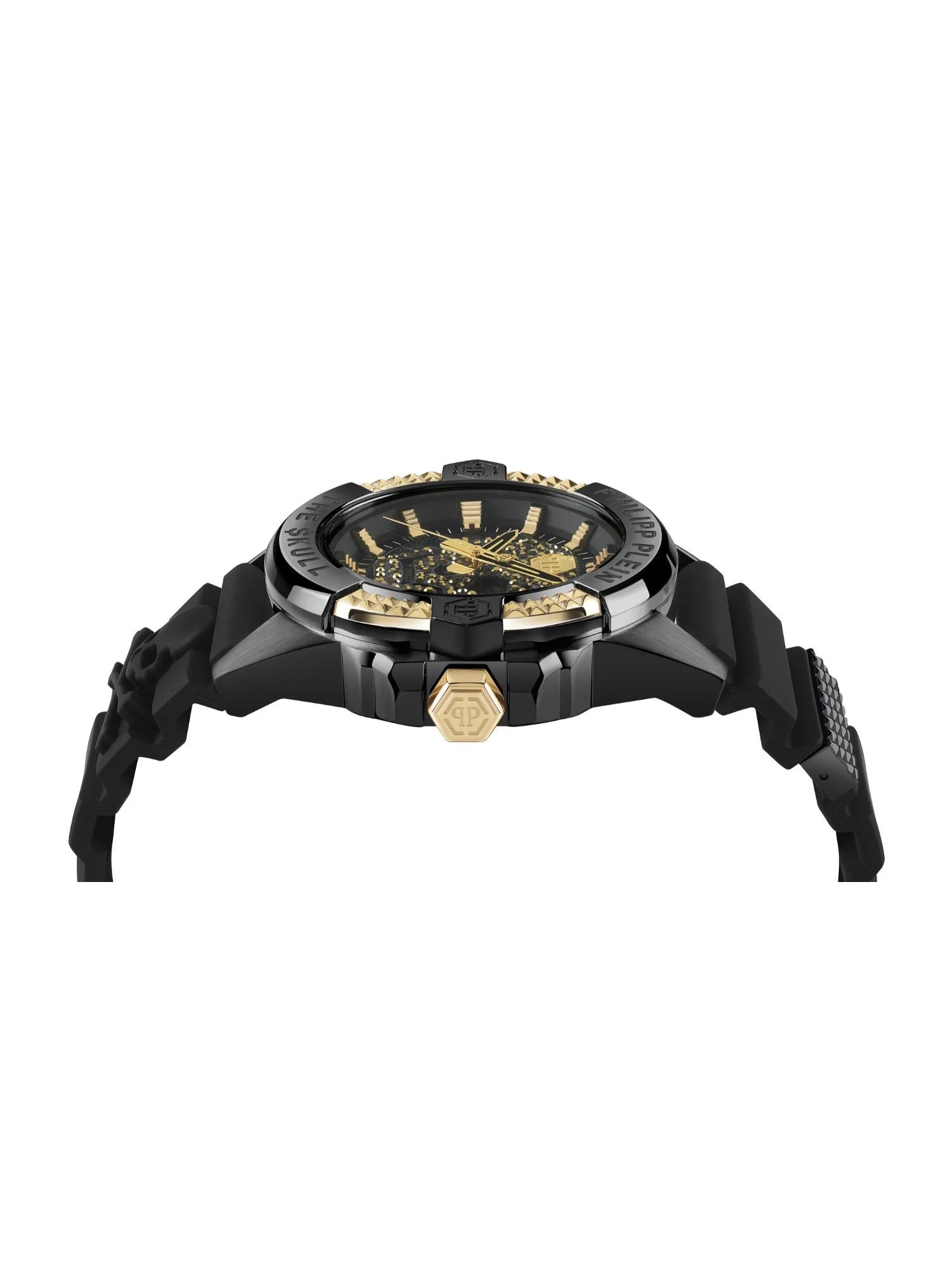 Philipp Plein Men 44 mm Size Black Dial Analog Watch PWAAA1321