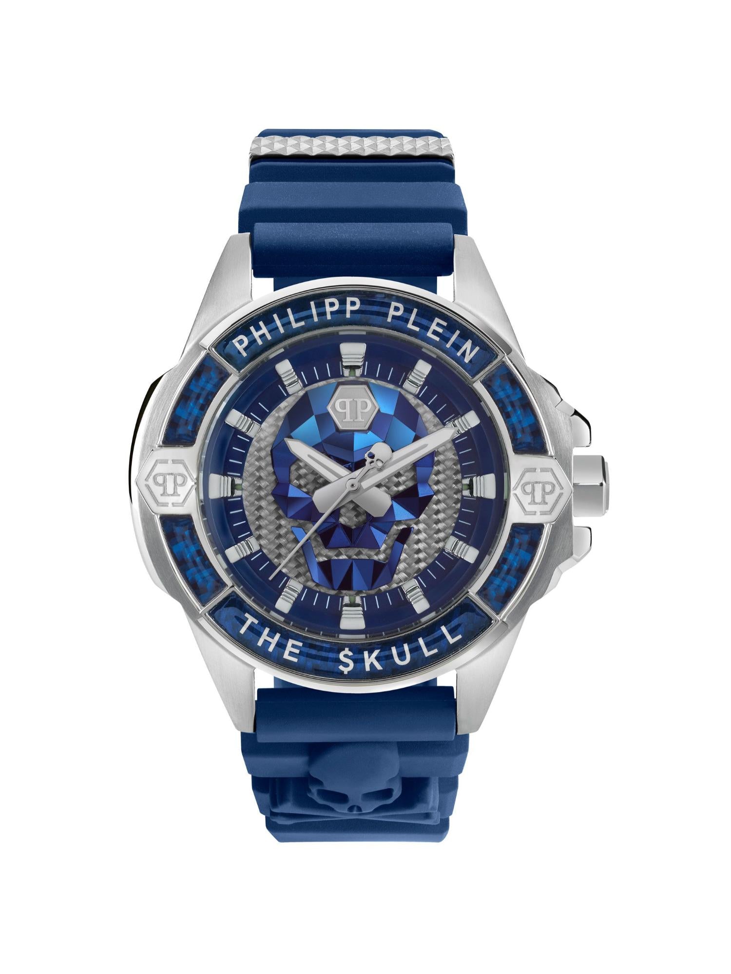 Philipp Plein Men 44 mm Size Blue Dial Analog Watch PWAAA1722