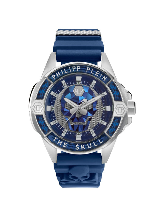 Philipp Plein Men 44 mm Size Blue Dial Analog Watch - PWAAA1722