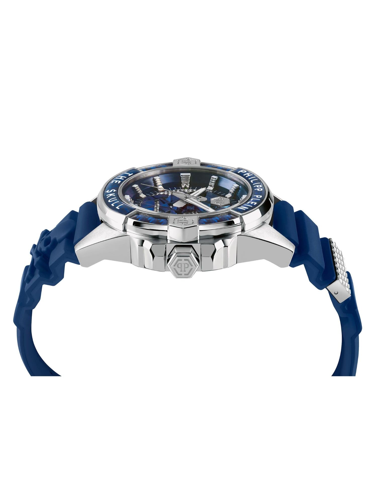 Philipp Plein Men 44 mm Size Blue Dial Analog Watch PWAAA1722