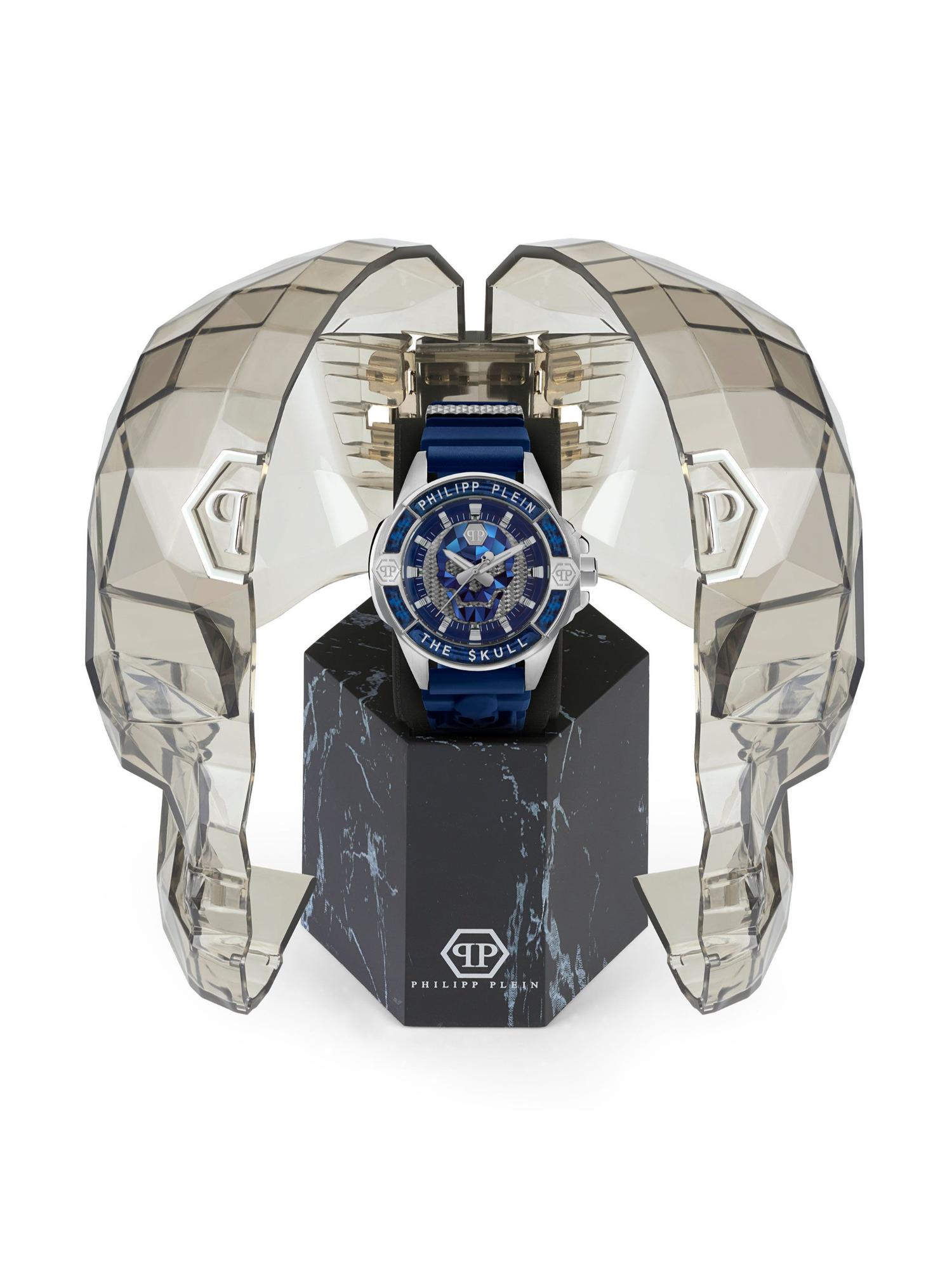 Philipp Plein Men 44 mm Size Blue Dial Analog Watch PWAAA1722