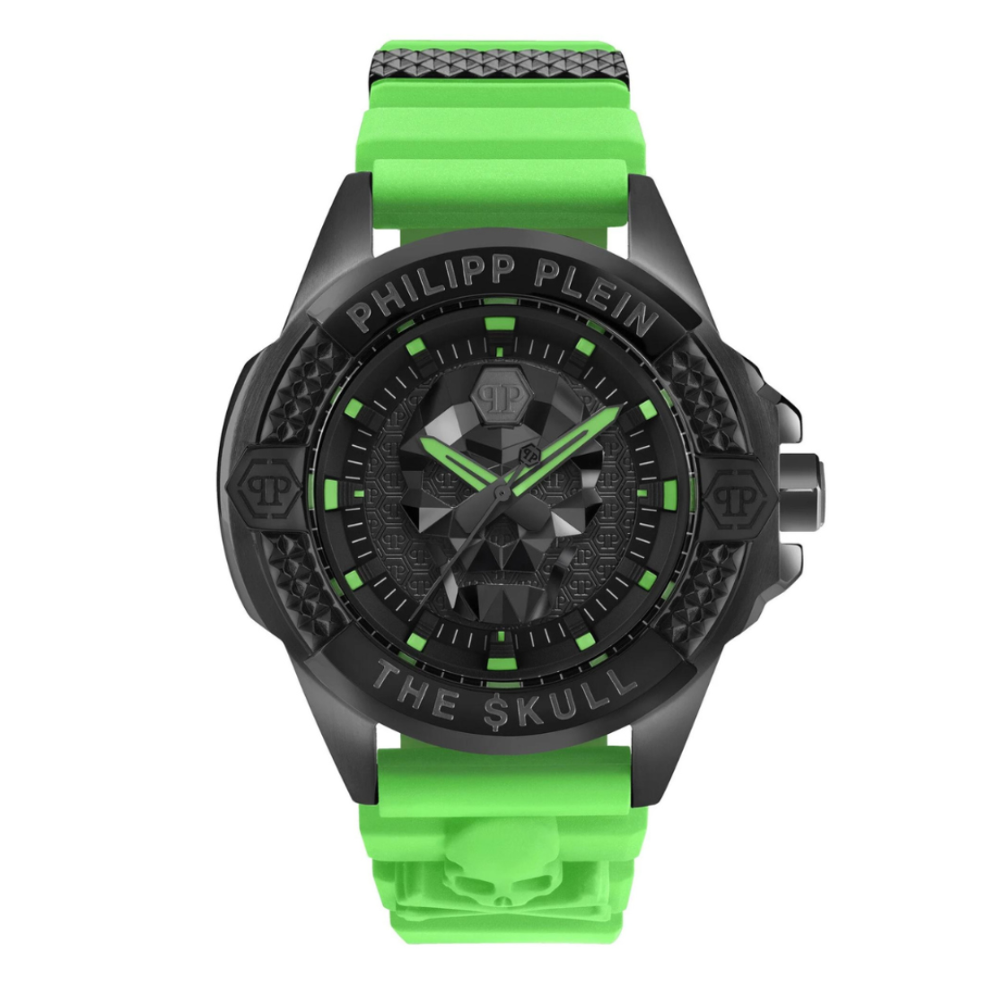 Philipp Plein Men 44 mm Size Black Dial Analog Watch PWAAA2524