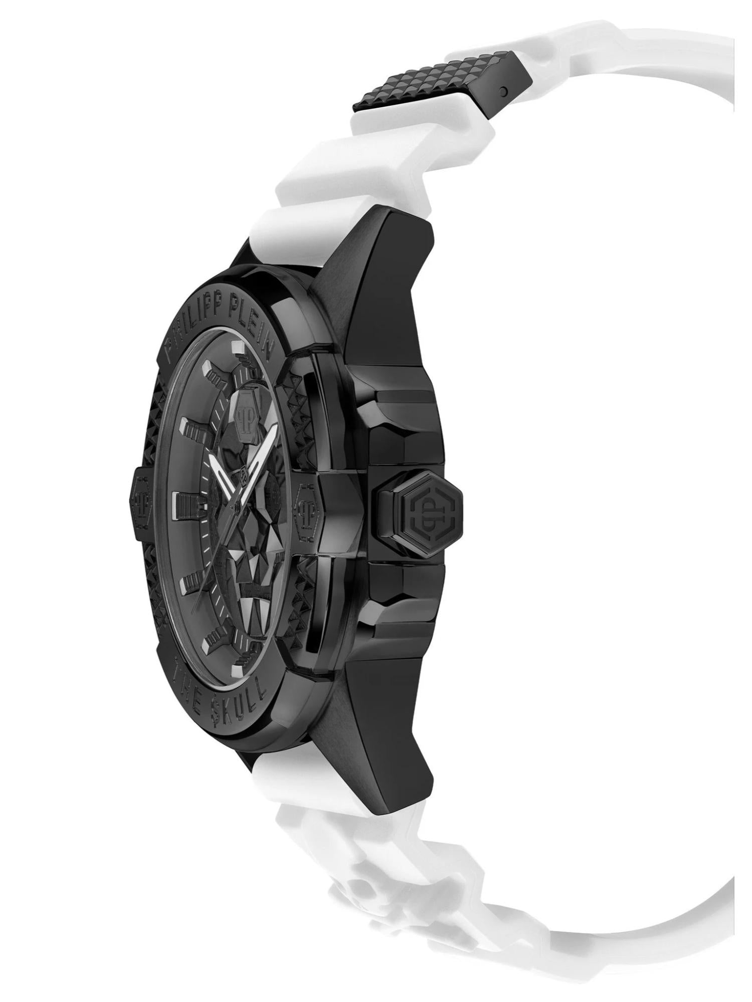 Philipp Plein Men 44 mm Size Black Dial Analog Watch PWAAA2624