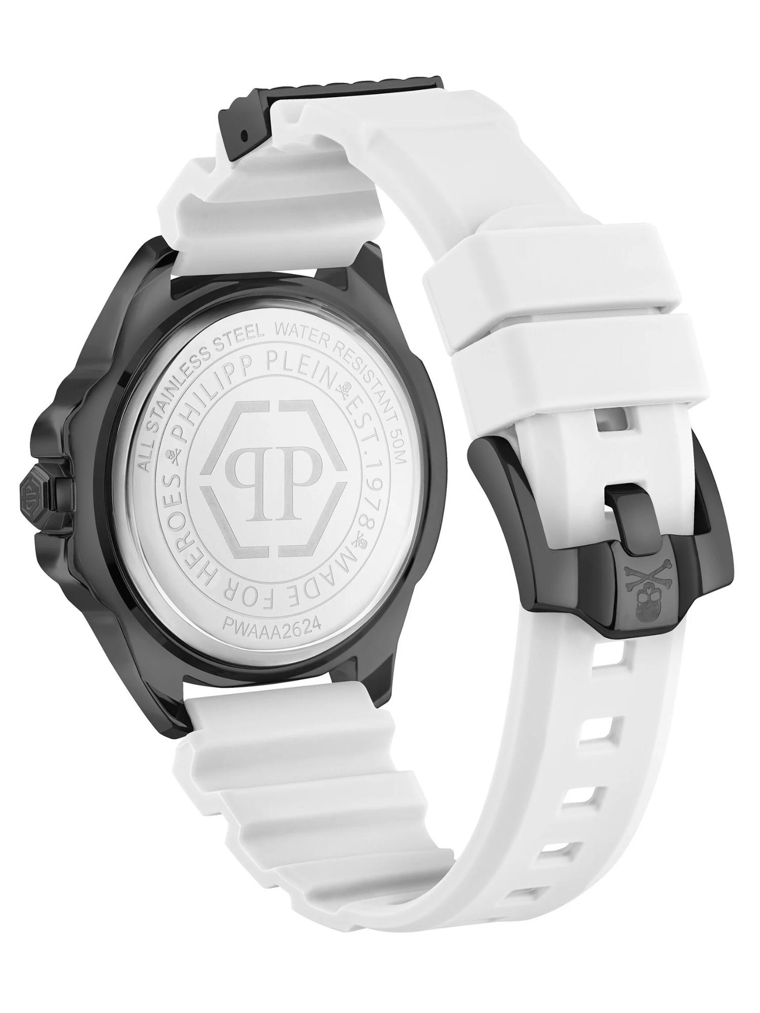 Philipp Plein Men 44 mm Size Black Dial Analog Watch PWAAA2624