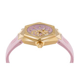 Philipp Plein Date Superlative 40 mm Pink Dial Analog Women Watch PWADA0124