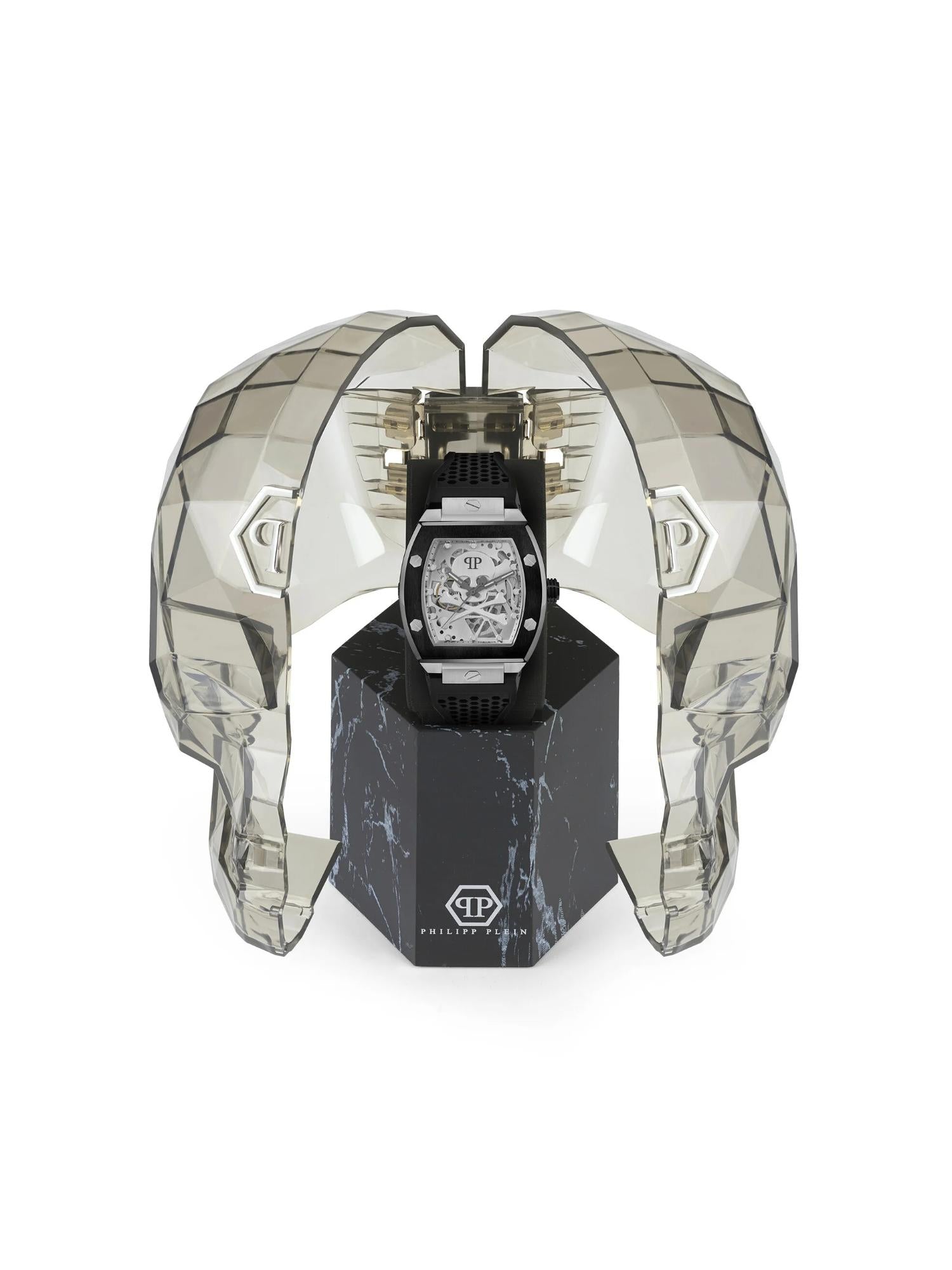 Philipp Plein Men 44 mm Size Silver Dial Analog Watch PWBAA2023