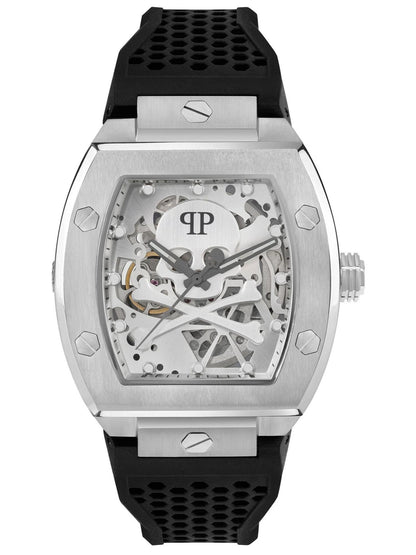 Philipp Plein Men 44 mm Size Silver Dial Analog Watch - PWBAA2123