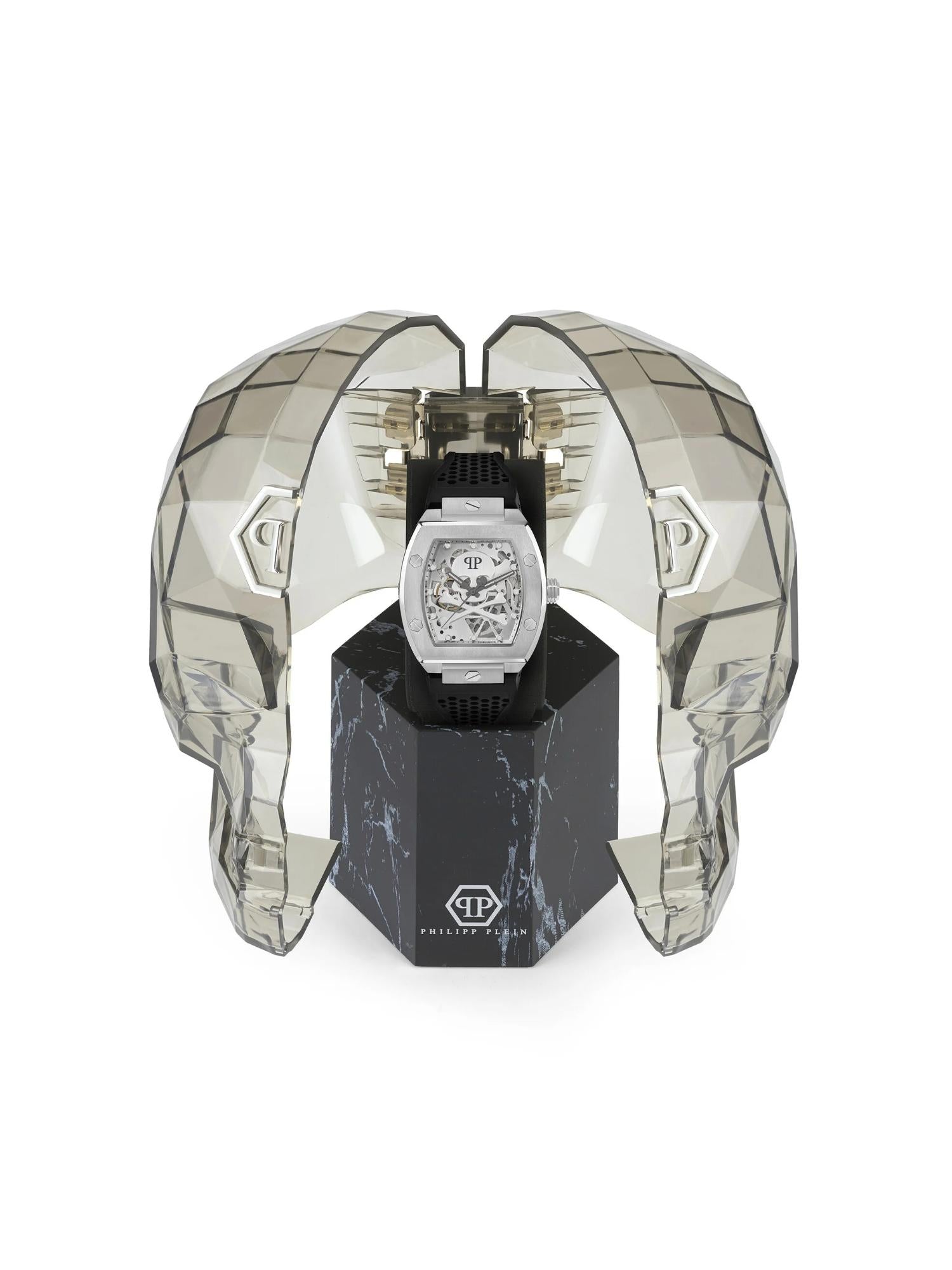 Philipp Plein Men 44 mm Size Silver Dial Analog Watch PWBAA2123