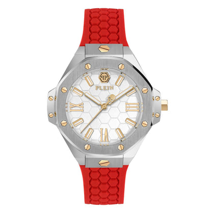 Philipp Plein Date Superlative 39 mm Silver Dial Analog Women Watch- PWBDA0124