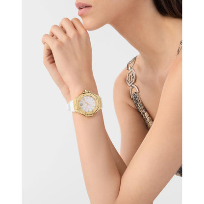 Philipp Plein Date Superlative 39 mm Silver Dial Analog Women Watch- PWBDA0224