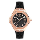 Philipp Plein Date Superlative 39 mm Black Dial Analog Women Watch- PWBDA0324