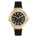 Philipp Plein Date Superlative 39 mm Black Dial Analog Women Watch- PWBDA0424