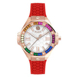 Philipp Plein Date Superlative 39 mm Silver Dial Analog Women Watch PWBDA0524