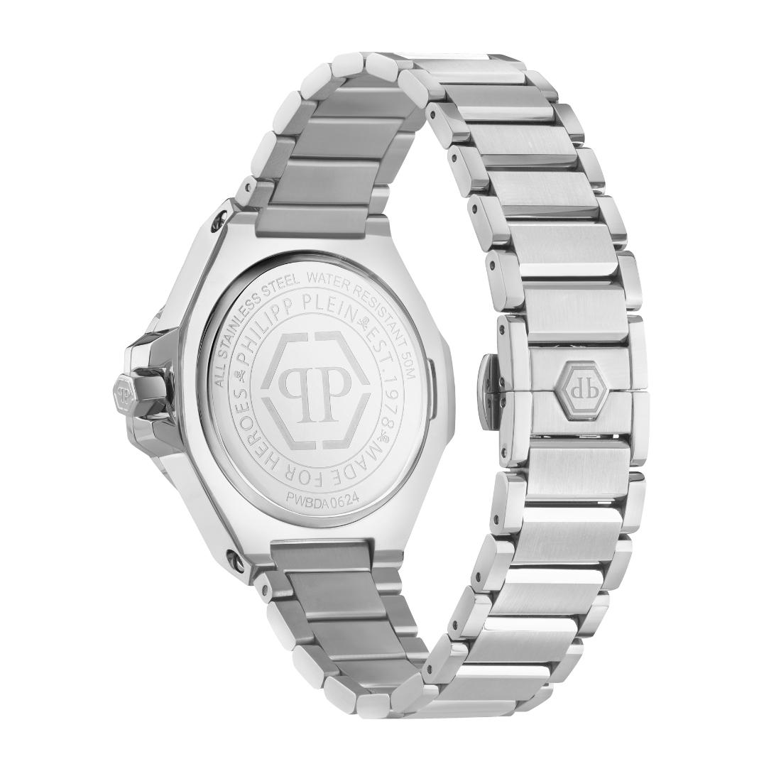 Philipp Plein Date Superlative 39 mm Turquoise Dial Analog Women Watch- PWBDA0624