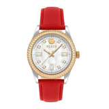 Philipp Plein Date Superlative 38 mm Silver Dial Analog Women Watch PWCDA0124