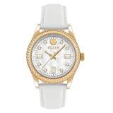 Philipp Plein Date Superlative 38 mm Silver Dial Analog Women Watch PWCDA0324