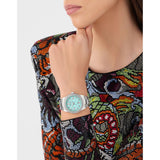 Philipp Plein Date Superlative 38 mm Blue Dial Analog Women Watch- PWCDA0424