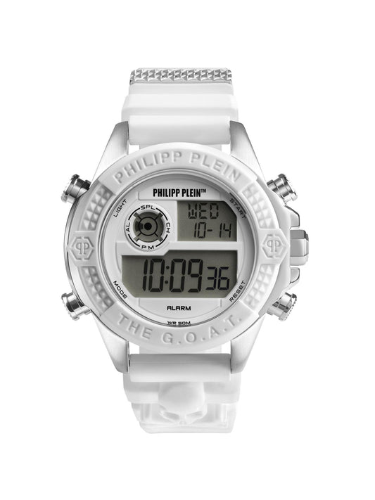 Philipp Plein Unisex 44 MM Size White Dial Analog Watch - PWFAA0121