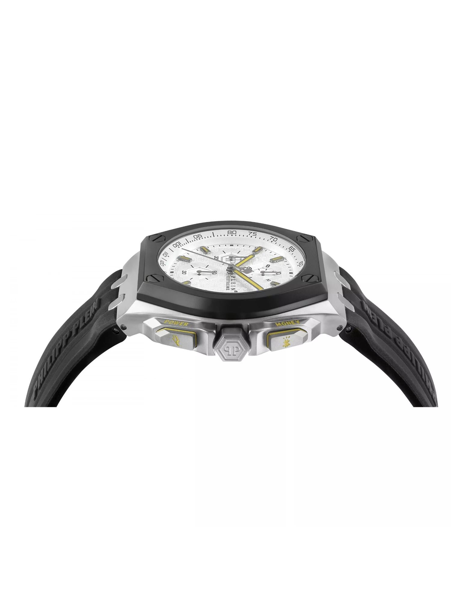 Philipp Plein Men 44 MM Size White Dial Analog Watch PWGAA0121