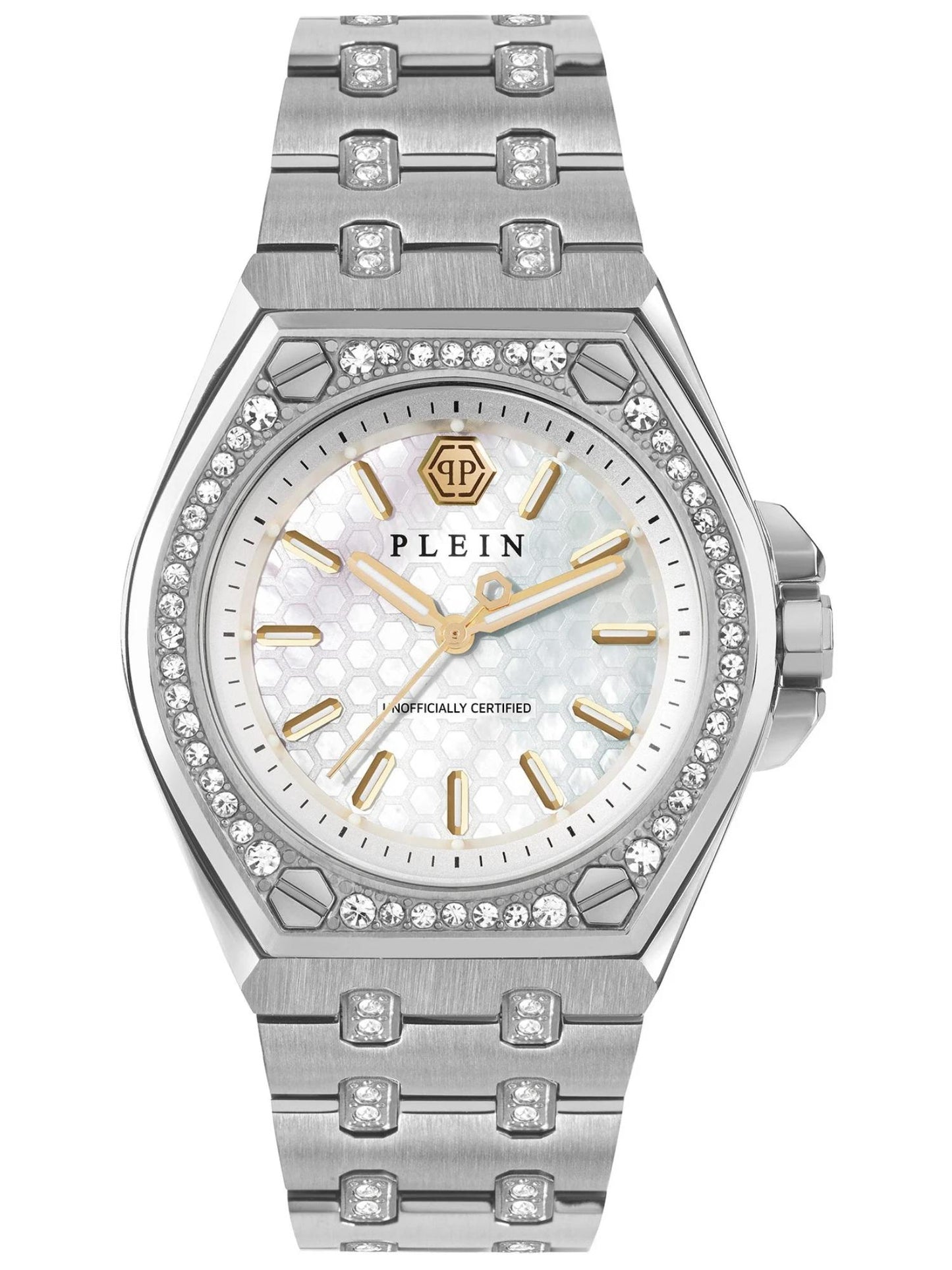 Philipp Plein Women 38 mm Size White Dial Analog Watch - PWJAA1123