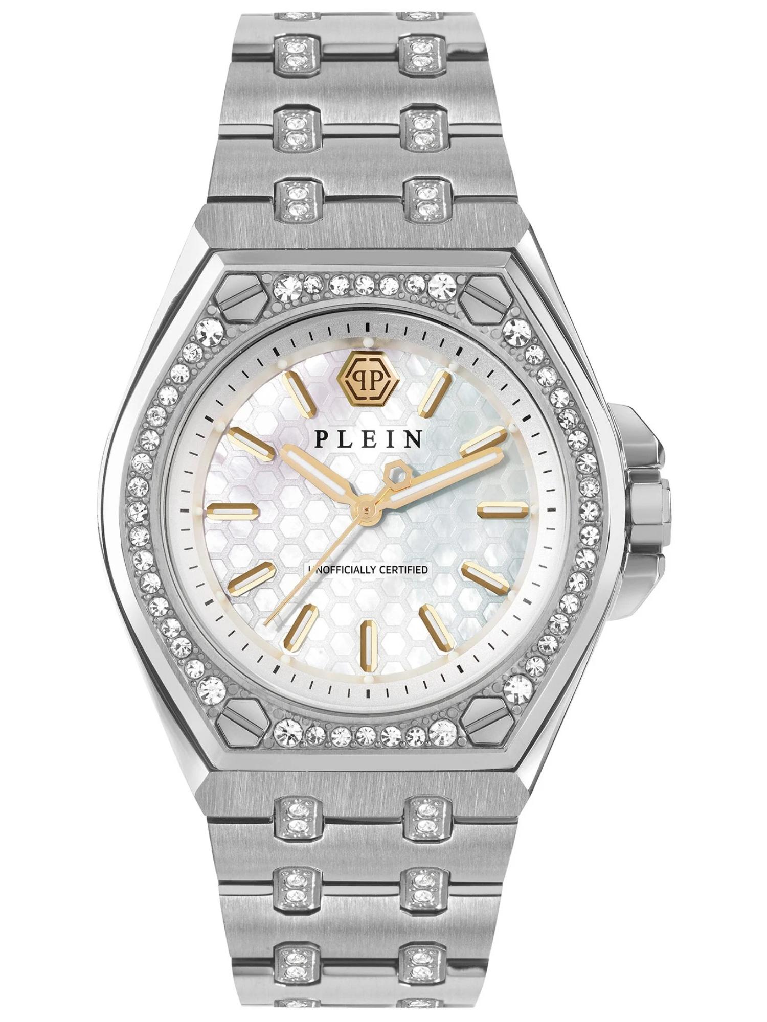 Philipp Plein Women 38 mm Size White Dial Analog Watch PWJAA1123