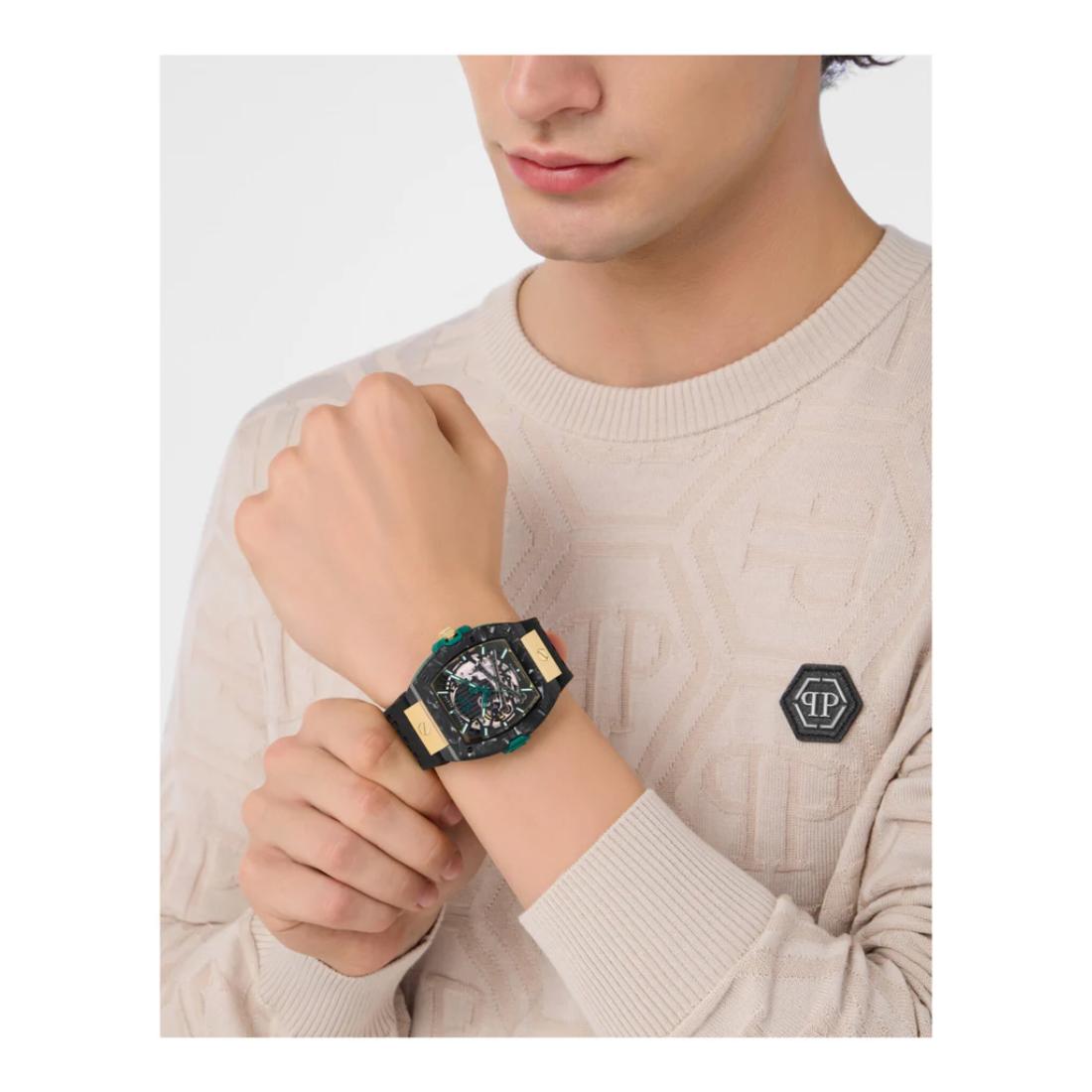 Philipp Plein Newness 44 mm Black Dial Men Watch- PWJFA0325
