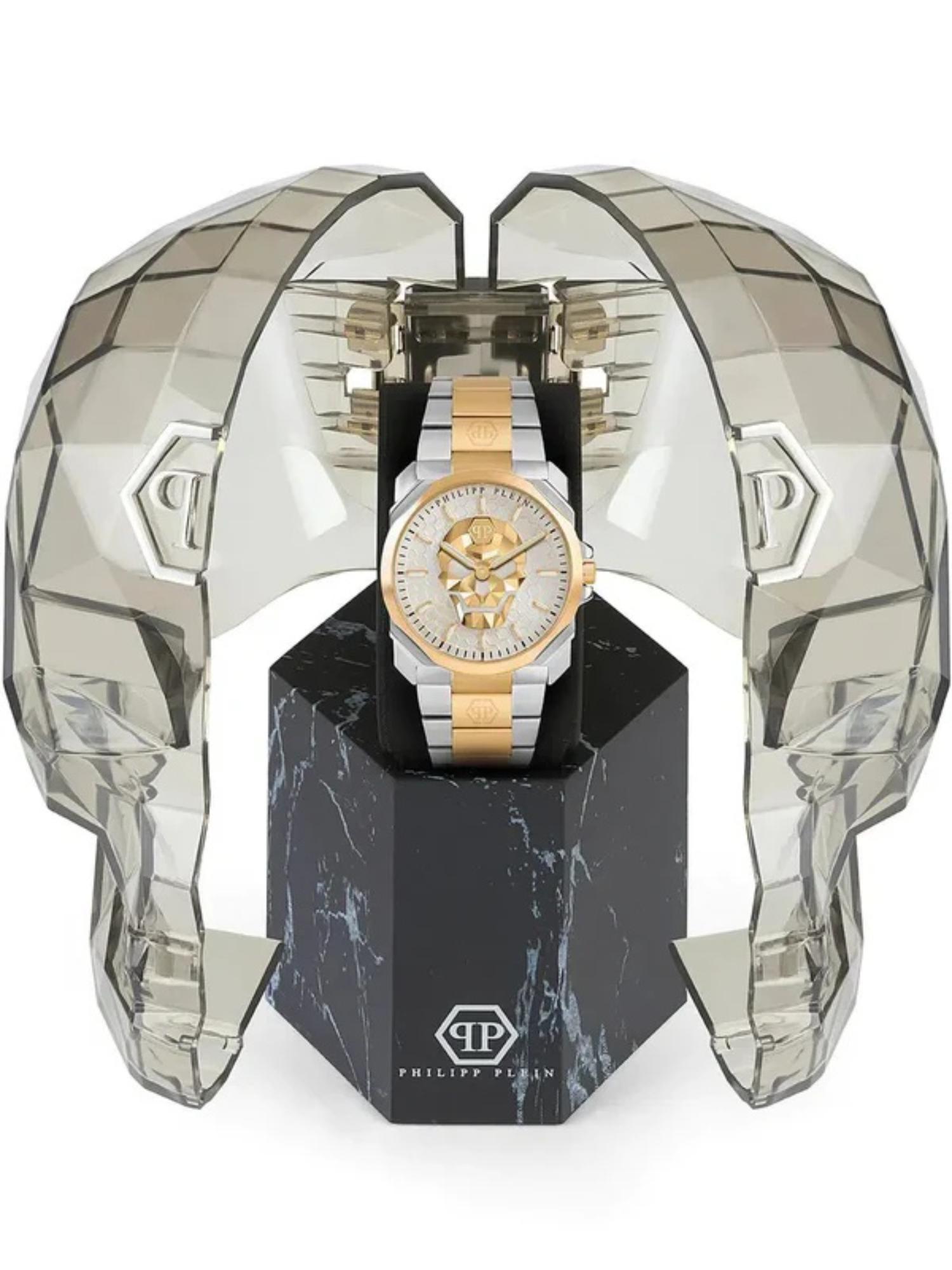 Philipp Plein Men 40 mm Size White Dial Analog Watch PWLAA0722