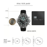 Philipp Plein Newness 45 mm Grey Dial Men Chrono Watch PWLFA0125