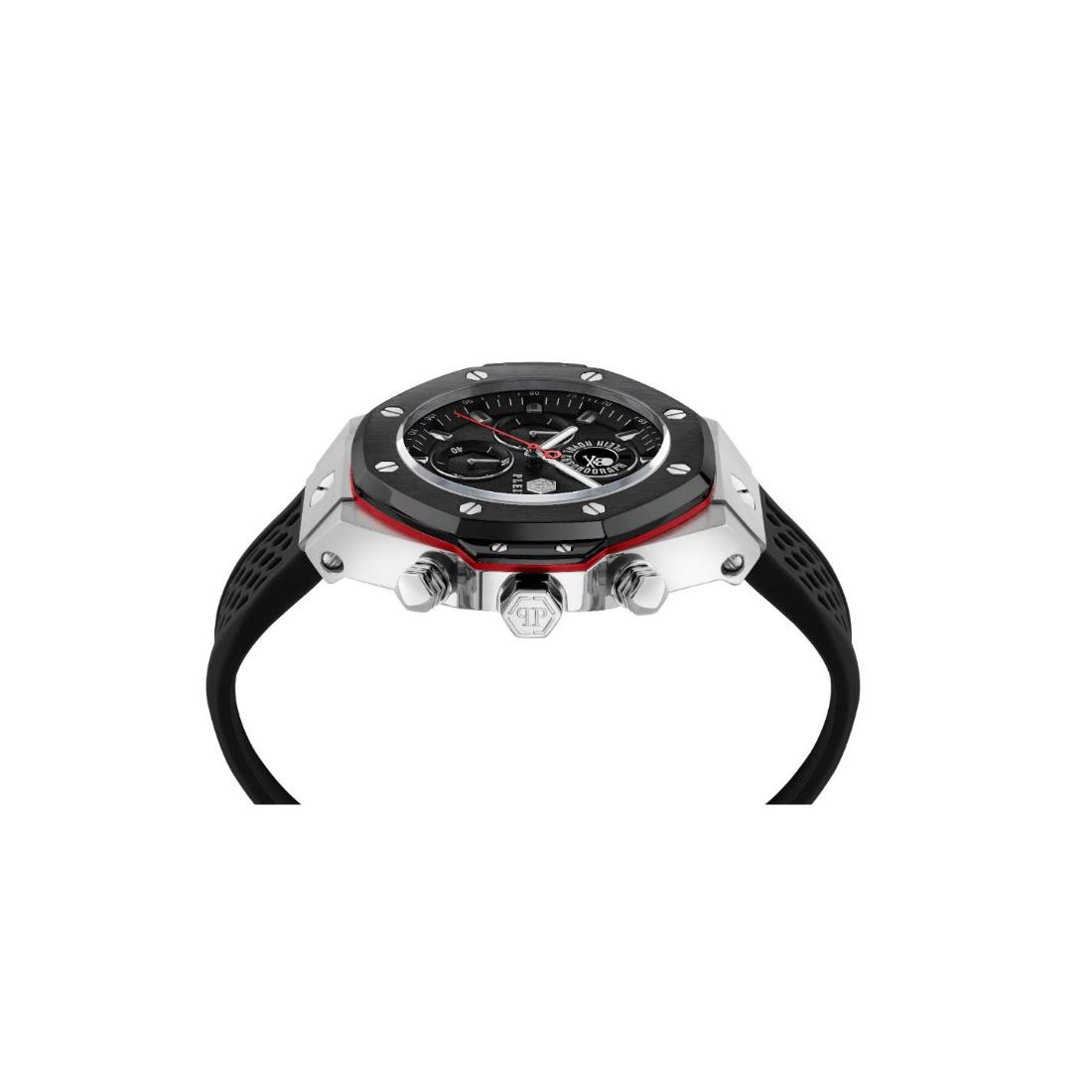 Philipp Plein Newness 45 mm Black Dial Men Chrono Watch PWLFA0225