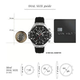 Philipp Plein Newness 45 mm Black Dial Men Chrono Watch PWLFA0225