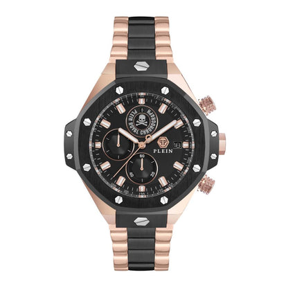 Philipp Plein Newness 45 mm Black Dial Men Chrono Watch- PWLFA0625