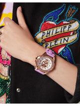 Philipp Plein Unisex 41 mm Size White Dial Analog Watch PWNAA0222