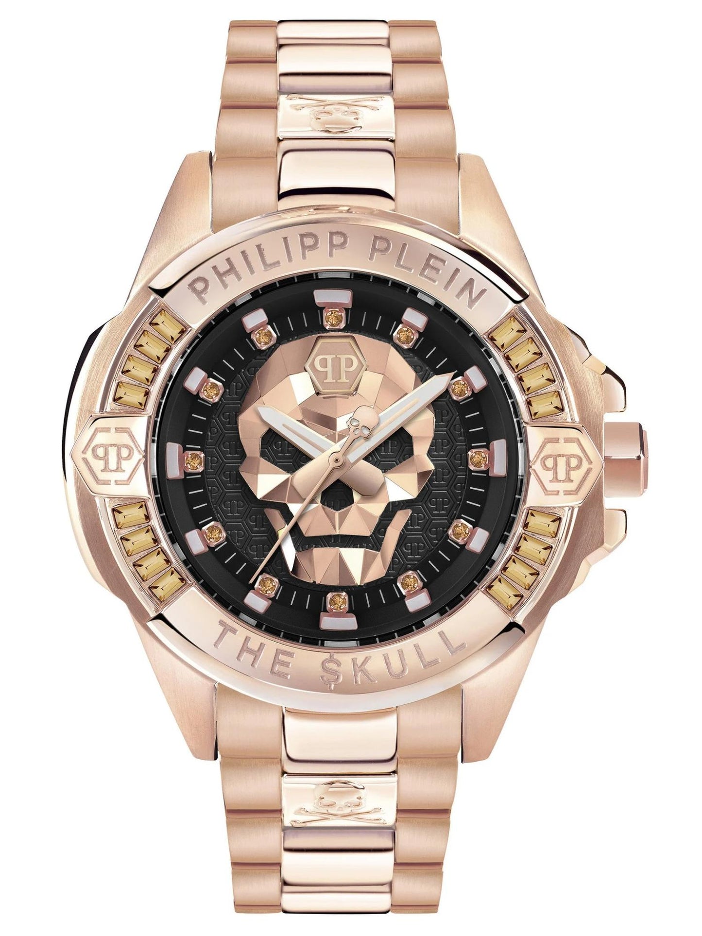 Philipp Plein Unisex 41 mm Size Brown Dial Analog Watch - PWNAA0922