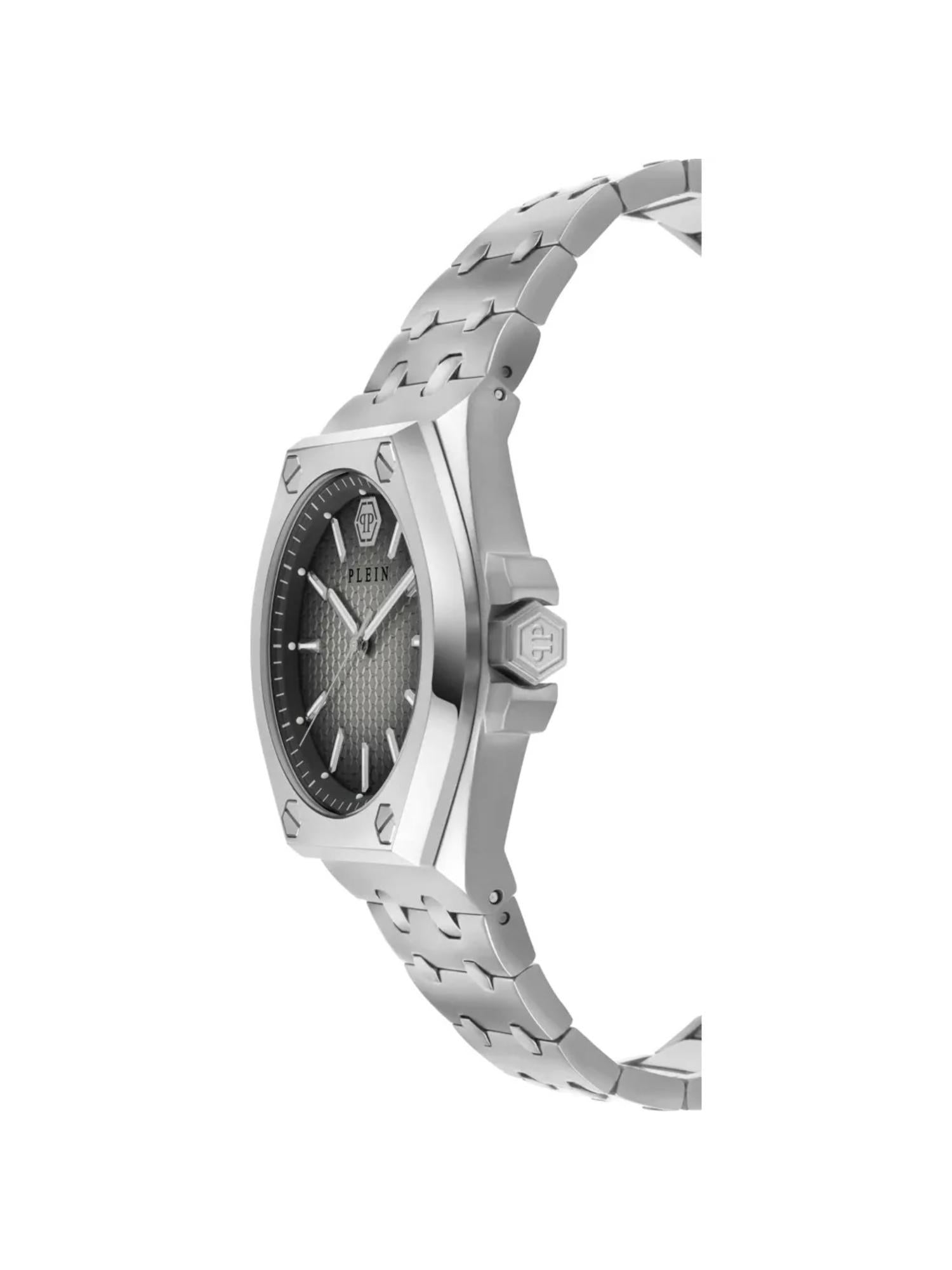 Philipp Plein Men 43 mm Size Grey Dial Analog Watch PWPMA0124
