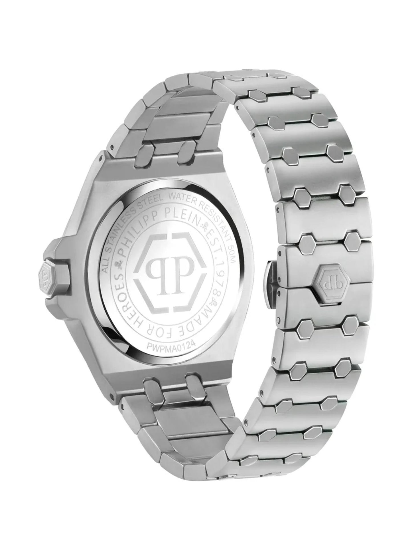 Philipp Plein Men 43 mm Size Grey Dial Analog Watch - PWPMA0124