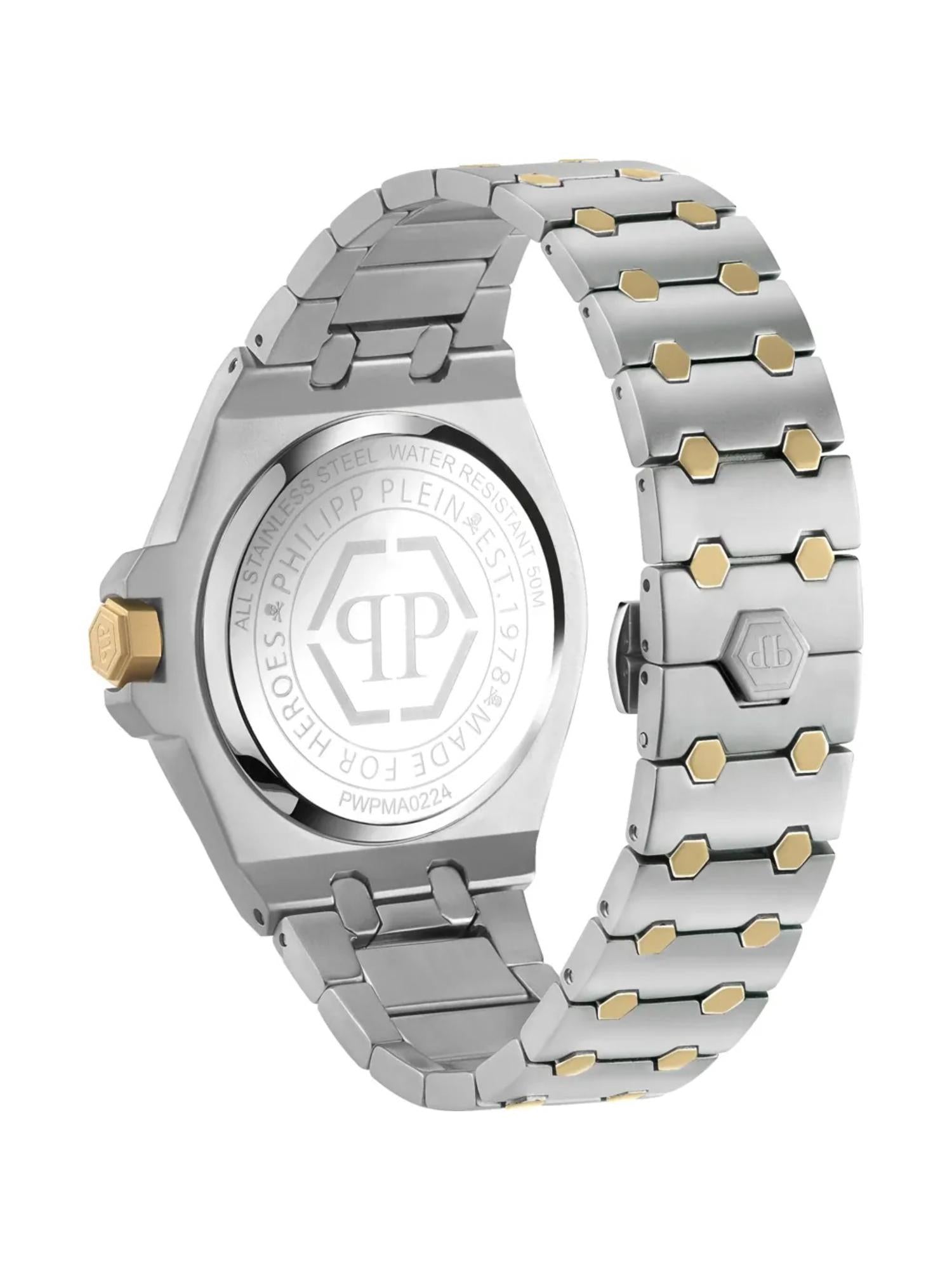 Philipp Plein Men 43 mm Size Green Dial Analog Watch PWPMA0224