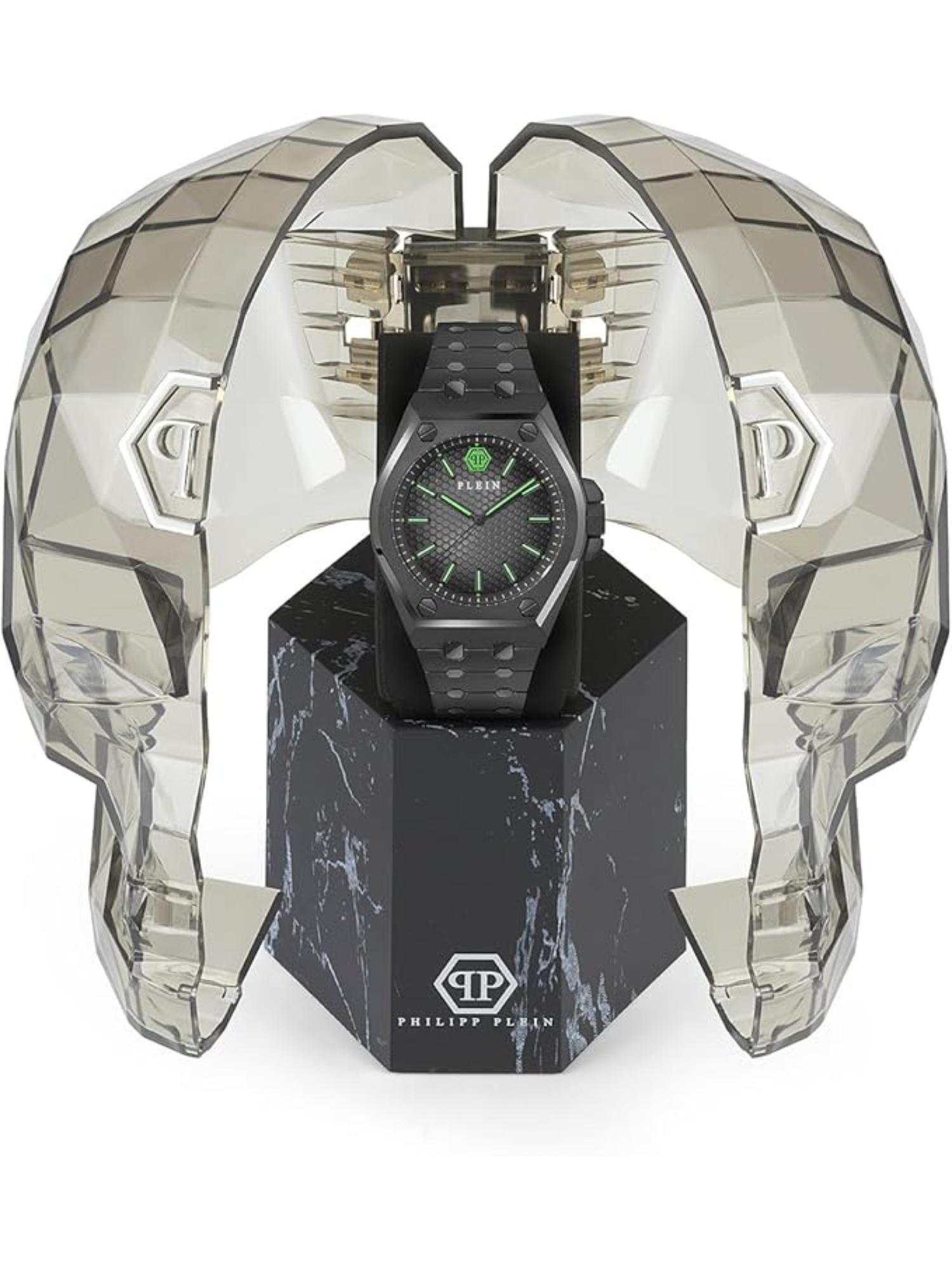 Philipp Plein Men 43 mm Size Grey Dial Analog Watch PWPMA0524