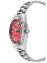 Philipp Plein Men 42 mm Size Red Dial Analog Watch PWPNA0224